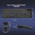 Wireless Keyboard and Mouse - KOPJIPPOM Large Print Wireless Keyboard, 2.4G Full Size Set with Backlight Key for