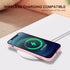 Case for iPhone 15 Pro Max - Soft Liquid Silicone, Gel Rubber Full-Body Protective Phone Case, Crystal Pink