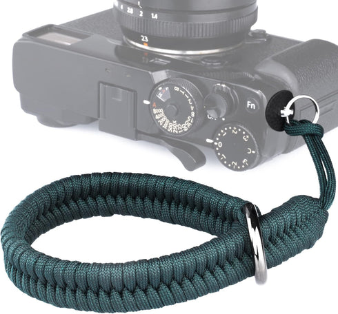Qiang Ni Camera Wrist Strap, High-end Paracord Hand Strap for DSLR or Mirrorless Camera