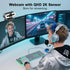 Generic 2K USB Webcam with Light for PC Laptop Computer Desktop MacBook