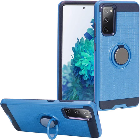 Phone Case with Ring Stand for Samsung Galaxy S20 FE 5G (SM-G781), RS2 Navy Blue
