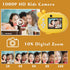Instant Print Camera for Kids, 2.4 Inch HD Digital Video Camera, Selfie Camera for Age 3-12 with 32GB SD Card