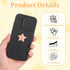 SynHHergyx 8 Pcs Stars Moon Cell Phone Ring Holder Metal Phone Finger Grip Hook Self-Adhesive Phones Grip Loop
