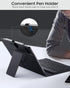 MoKo Universal Tablet Case with Keyboard for 9", 9.7", 10.1", 10.2", 10.4", 10.5", 10.9", 11" Tablets, with Removable