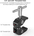 SMALLRIG 9.8 Inches Adjustable Friction Power Articulating Magic Arm with 1/4" and 3/8" Thread for LCD Monitor/LED
