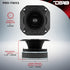 DS18 PRO-TWX3 4" Super Bullet Tweeter, 480 Watts, 1.5" Aluminum, 4-Ohm Vc - Best in Car Audio Market (1 Speaker)