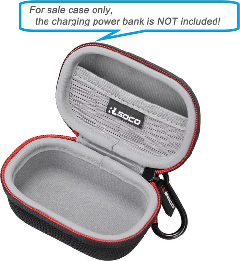 RLSOCO Case for iWALK Mini Portable Charger 4500mAh/4800mAh Ultra-Compact Power Bank (Case Only) (Black)