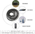 Bstinay 20PCS Mixed Square Cassette Tape Machine Recorder Rubber Belt for Recorder Repair Maintenance