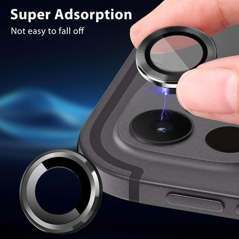 2 Set Camera Lens Protector for iPad Pro 11inch/13 inch M4 2024, Scratch-Resistant HD Clarity Ultra-Thin 9H Tempered