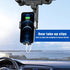 Rear View Mirror Phone Holder, 360 Degree Rotatable and Retractable Auto Phone Mount, Universal Holder for All