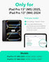 ESR 13 Inch (M5/M4) 2025/2024, for iPad Pro Case Vertical Stand Cover, Multi Stand Angles, Ultra-Stable Case