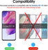 amFilm (3 Pack) Tempered Glass Screen Protector Compatible with Samsung Galaxy S21 FE (Fan Edition 5G 2021), HD Clear,