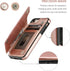 ONETOP Wallet Case for iPhone SE (2022, 2020), iPhone 7/8, Premium PU Leather, Kickstand, Card Holder, Rose Gold