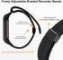 Adjustable Braided Wristband Compatible with Plaud NotePin & NotePin S AI Voice Recorder,Breathable Soft Wearable Strap