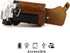 MegaGear MG1352 Olympus OM-D E-M10 Mark III Leather Camera Half Case and Strap, Light Brown