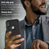 iPhone XR Case - Heavy Duty 3-Layers Shockproof & Dropproof Cover with Tempered Glass Protector (Black) 6.1 Inch