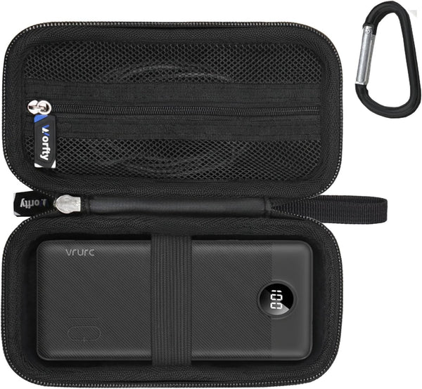 worfty Case for VRURC for VEGER for charmast Portable Power Bank Built-in Cables