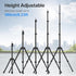 TT43 6.23ft Ulanzi Extendable Photography Light Stand, Adjustable Aluminum Tripod, Reversible Portable Studio Lighting