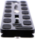 PU-200 200mm Universal Quick Release Plate Slide Rail with D-Ring Screw for Tripod DSLR Camera