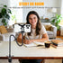Ltheifaa Bedside,360 4-7Devices Gooseneck Phone Holder for Bed,Flexible Arm Clip,Lazy Bracket Mount Clamp