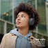 TOZO HA1 5.4 70H Headset, 32 Bluetooth Over Ear Headphones, Playtime with Mic, Foldable Wireless Deep Bass Stereo Sound