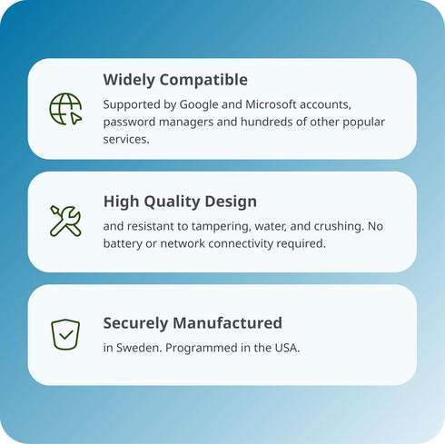 Yubico - Security Key C NFC - Basic Compatibility - Multi-Factor authentication (MFA) Security Key and passkey, Connect