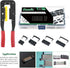 Keadic 49 Pieces FC-10 16 20 26 Pin Female Header IDC Cable Connector 2.54mm Pitch with IDC Crimp Tool