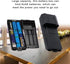 Walkietalkie Battery Box ABS, 6xAA Large Capacity Two-Way Radio Battery Case, Extended Battery Holder for UV5R