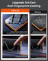 9H+ 2+2 Packs 17 [10X 17 6.3'' MRGLAS TOP Glass for iPhone Pro Screen Protector with Camera Lens Protector [Zero
