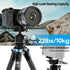 SIRUI Quick Release System Low Profile Tripod Head, 360° Panoramic Metal Ball Head Mount for Monopod, DSLR, Max Load