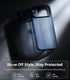 TORRAS 17 17 for iPhone Pro Case, Beyond Military-Grade Protection, Camera Control Button, DIY Buttons, Translucent