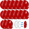 14 Pack 3M Very High Bond Sticky Adhesive Replacement Compatible with Socket Mount Base VHB Sticker Pads (Red)