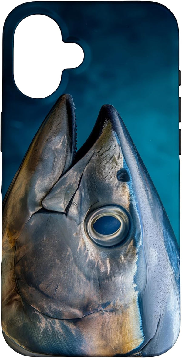 Quinn Cafe Wild Tuna Fish Head Case for iPhone 16
