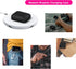 Jinstyles Wireless Charging Case Replacement for AirPods 1st & 2nd Generation, Black, with Bluetooth Sync Pairing Button