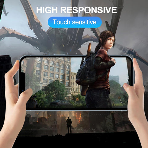 (3+3 Pack) Glass Screen Protector for iPhone 12 Mini with Camera Lens Protector - 5.4 Inch HD Clear