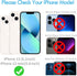 Xfilm Bling Diamond iPhone 13/13 Mini, HD Clear Tempered Glass Camera Lens Protection Cover, Scratch Proof