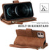 RANYOK Wallet Case for iPhone 11 (6.1 inch) - Premium PU Leather Zipper Flip Folio Wallet with RFID Blocking
