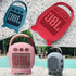 JCHPINE Hard Case & Silicone Cover for JBL Clip 4 Portable Bluetooth Speaker, Blue, Water Resistant, Shockproof,