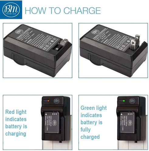 BM 2 LI-90B, LI-92B Batteries and Charger for Olympus Tough TG-6, TG-5, TG-Tracker, SH-1, SH-2, SP-100 IHS Cameras