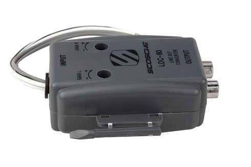Scosche LOC80 Line Output Converter - 2 Channel RCA Converter for Car Audio