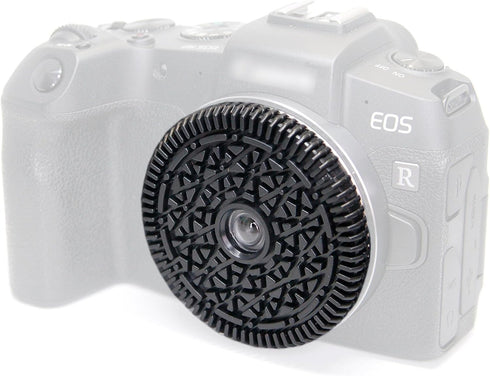 Generic 32mm F10 Free Focus Pancake Lens for RF Mount Compatible with EOS