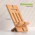 Pezin & Hulin Cell Phone Tablet Stand, Bamboo Wooden Smart Phone Desktop Charging Dock Holder for Pad, Phone 8 Plus X