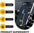 lekiliky Air Vent Cell Phone Holder, Anti-Shake and Anti-Slip, Shock-absorbing & Noise-reducing Navigation Vent Mount