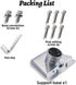 Starlink Gen 3 Pipe Adapter for Starlink Gen 3 Standard Dish, Starlink Pole Mount, Roof Mount Kit