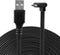 LEFXMOPHY Black Power Cord for WYZE Cam Pan V3 with 90 Degree Right Angle L-Shape Connector 20ft Micro USB