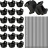 Magnetic Cable Clips Zip Tie Mount Base, Include 20 Pcs 20mm Magnetic