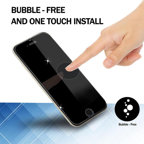 RKINC Screen Protector (4-Pack) for iPhone 6S / iPhone 6 - Tempered Glass Film, 0.33mm, Bubble-Free