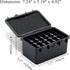 KIWIFOTOS 24 21700/20700 IP67 Slots Battery Storage Case Waterproof Hard Case Batteries Caddy Organizer Holder