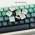 JOMKIZ 140 Keys PBT Keycaps, Customized ANSI Layout, MOA Profile Dye Sublimation Cute Keycaps Set for Cherry MX