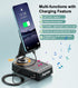 Gifts for Men Women, Joymate Bluetooth Speaker Phone Stand with Charging Function 360° Rotable Adjustable Cell Phone Holder HD Surround Sound for Desk Fits All Phones,Tablet (Black)